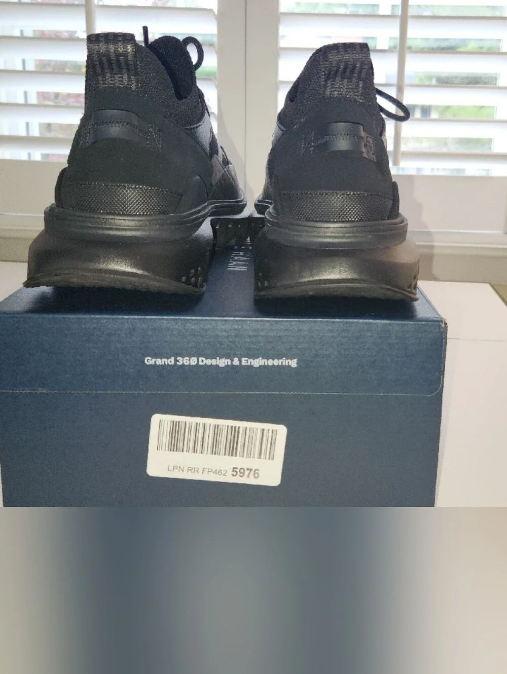 Cole Haan Men's Black Low-Top Athletic Sneaker